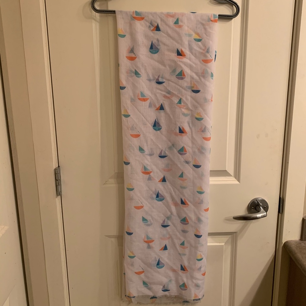 Sailboat scarf